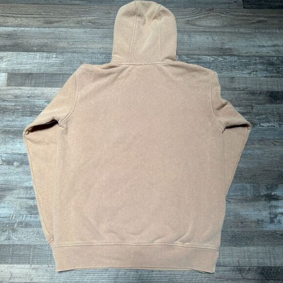 Staple Pigeon Hoodie Sweatshirt Small Tan Embroidered Broadway Pullover Logo - Picture 5 of 8